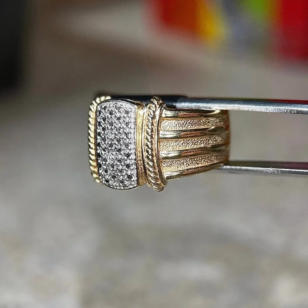 Gold Vermeil 925 Ladies‎ Ring